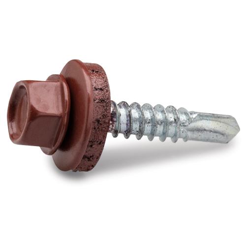 Lättbalkskruv Oxröd 4,8x25mm 200st Fast 284937