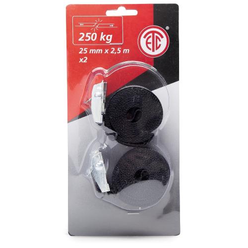 SPÄNNBAND ETC 25MMX2,5M 250KG 2ST