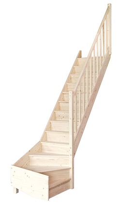 LOFTTRAPPA TRADI ECO HÖGERVRIDEN GRAN