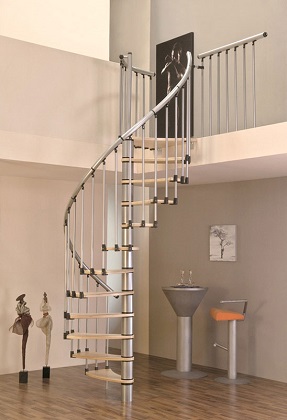 Spiraltrappa Fjällbacka, 1370mm, Byggera