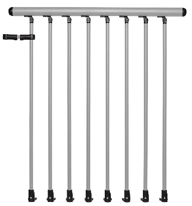 Skyddsräcke till övervåningen till Spartrappa Fjällberget