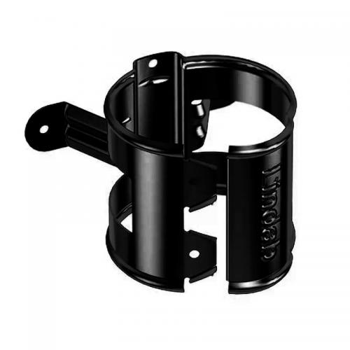 SSVU Nedløbsrørssvep Selvlåsende 75mm Sort, Lindab 10307