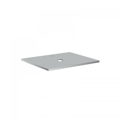 Bänkskiva 610x462x12, Centrerat Hål, Kensho Suede - Hafa