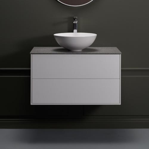 Edge Tvättställsskåp 800, Vit - Hafa