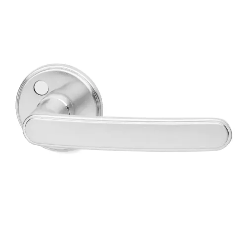 Indvendigt Dørgreb Alicante Børstet Krom, Habo 17622