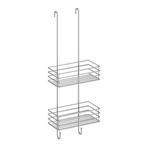 Double Shower Basket Round Chrome Plated 4pcs Beslagboden B1210