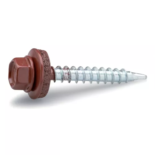Farmarskruv Oxröd 4,8x35mm 25st Fast 284967