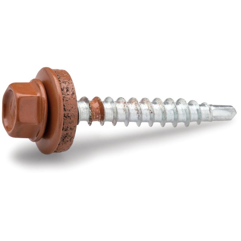 Gårdskrue Mursten Rød 4,8x35mm 25stk, Fast 284969