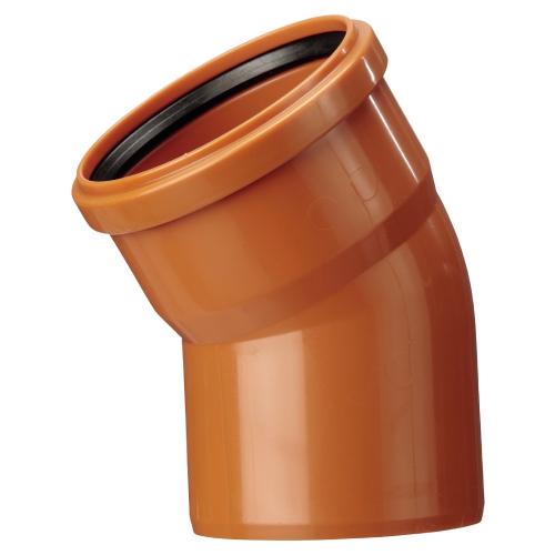 Rørbøjning Jord ​30° 160mm Polypropylen Terana