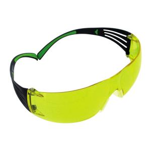 Safety Glasses, Yellow AS/AF, 3M