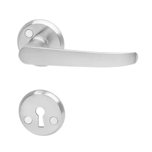 Inner Door Handle A1871 Brushed Chrome, Habo 17803