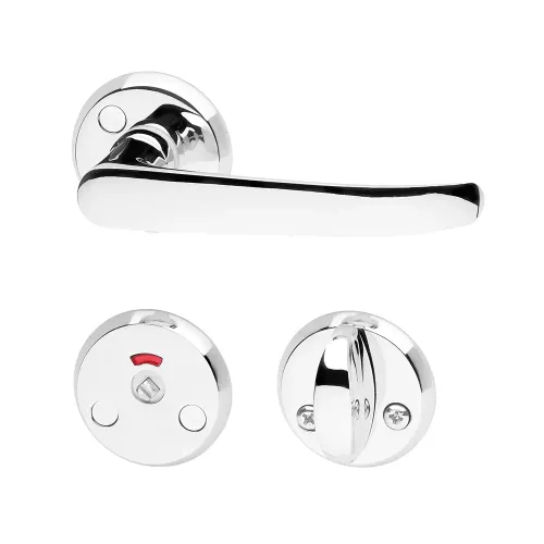 Indvendigt Dørgreb A1871-A262 Krom, Habo 17808