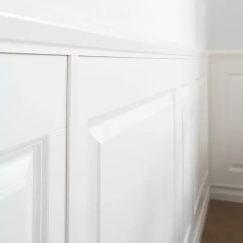 Panel Solliden Vitlackad Hdf 1845x837mm Lundbergs