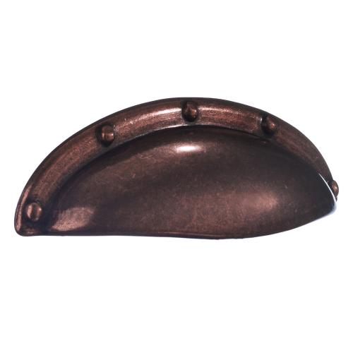 Bowl Handle 64mm Antique Copper Finish 10pcs Beslagboden B577