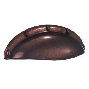 Bowl Handle 64mm Antique Copper Finish 10pcs Beslagboden B577