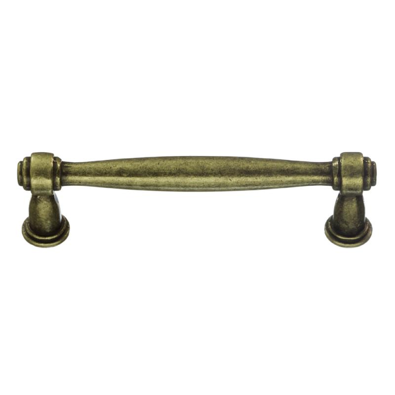 Skuffegreb 96mm Antik Messingfinish 10stk Beslagboden BA630