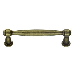 Skuffegreb 96mm Antik Messingfinish 10stk Beslagboden BA630