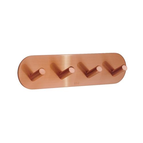 Four Hook 192mm Copper Finish Beslagboden BC1094S