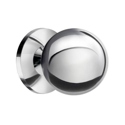 Knop 24mm Poleret Krom 10stk Beslagboden BK435