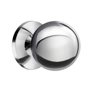 Knop 24mm Poleret Krom 10stk Beslagboden BK435