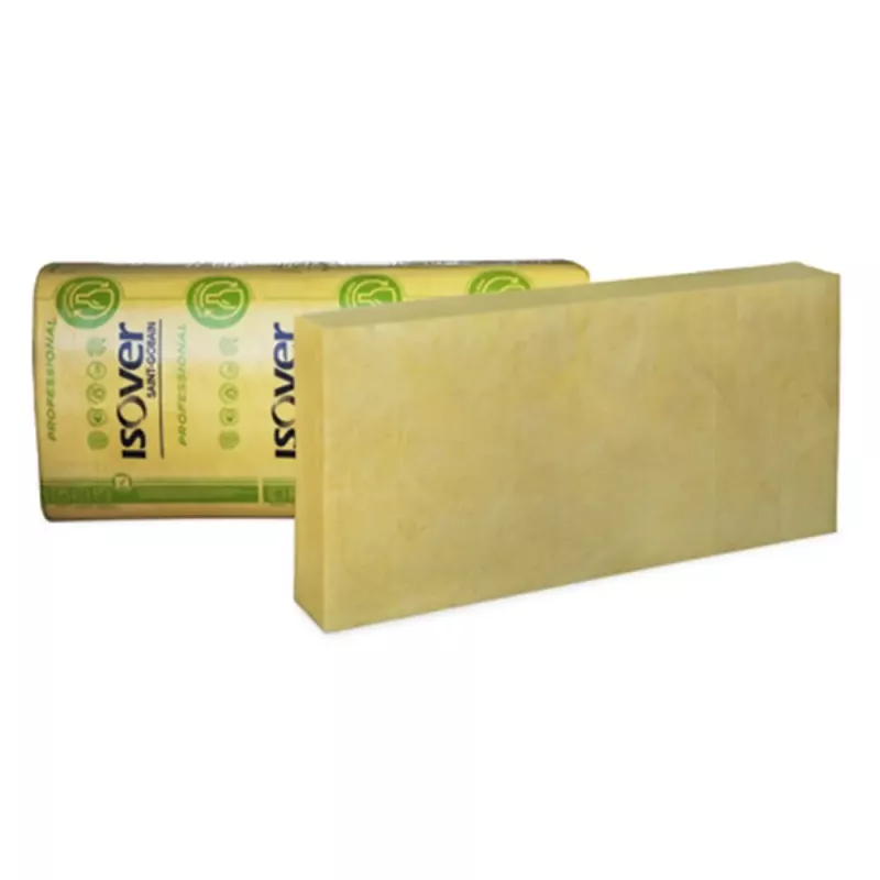 Glasull Isolering 1160x560mm UNI-skiva 35 Isover (120mm)
