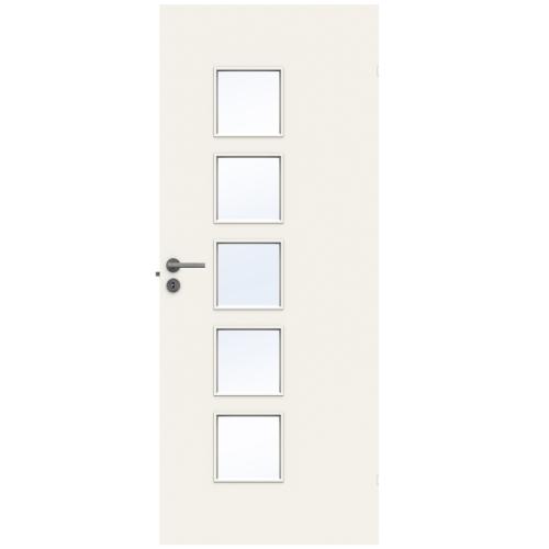 Innerdörr Swedoor Stable Effect Q505 Klarglas NCS S 0502-Y