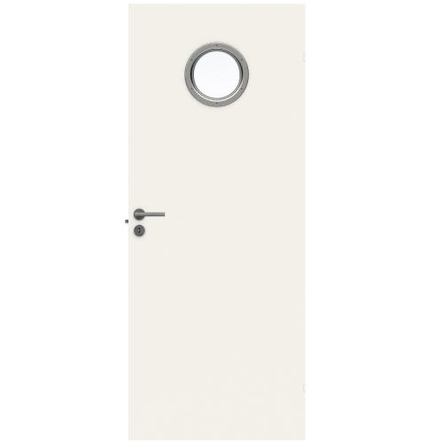 Innerdörr Swedoor STABLE G64 Klarglas Vit NCS-S 0502-Y