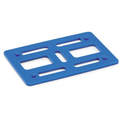 Palleteringsbakke 50x80x2mm Blå 10stkx5pakke​ Bårebo 144540