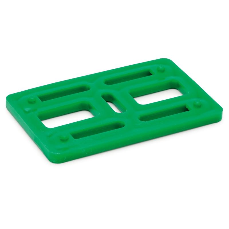 Pallningsbricka 50x80x5mm Grön 10st Bårebo 144542