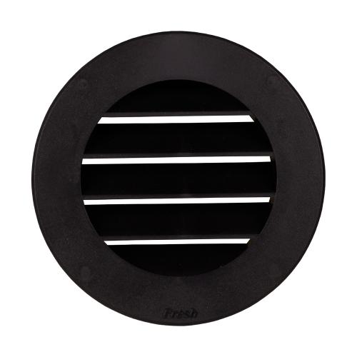 Gitter Udvendig 98/140mm, Sort KP, Fresh