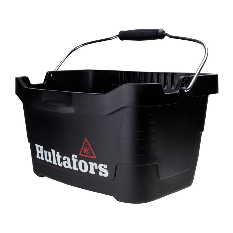 Værktøjsspand, 15L, Sort, Hultafors