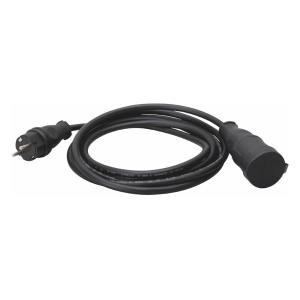 Extension Cable Stage - Black IP44/3m, Malmbergs 2403841
