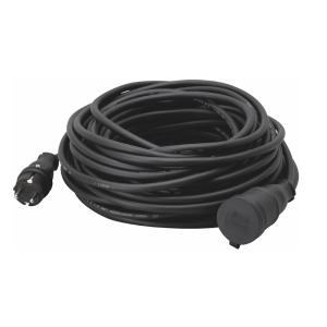 Extension Cable Stage - Black IP44/7.5m, Malmbergs 2403843