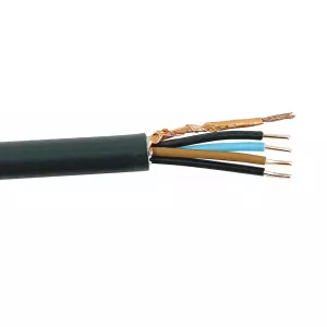 Cable Fxqj 4x120/70mm² Black Halogen-Free, Malmbergs 0017665