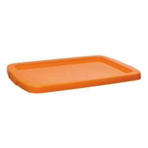 Storage Box Lock Strong 27L, Orange, 8pcs, Nordiska Plast