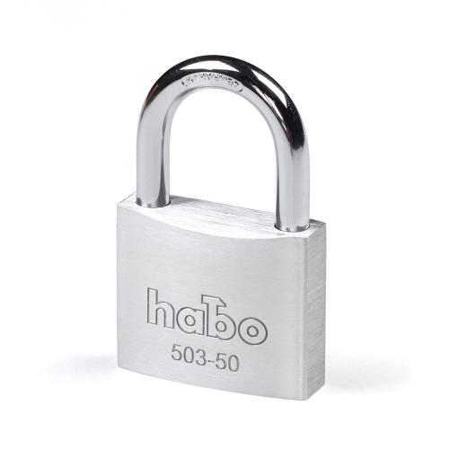 Hængelås 503-50, Aluminium, Habo 17327
