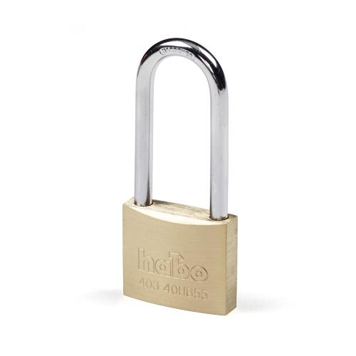 Hængelås 403-40HB55, Messing, Habo 17336