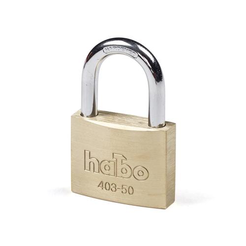 Hængelås 403-50, Messing, Habo 17339