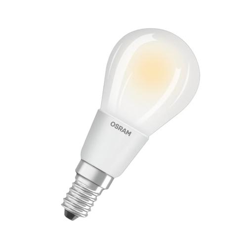 LED Lamp E14 Globe 5W Dimmable Matt Osram