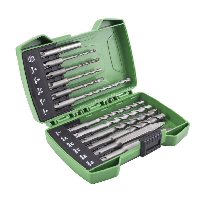 Borehammer/Mejselsæt 12 Dele, SDS-Plus, HiKOKI 60120815
