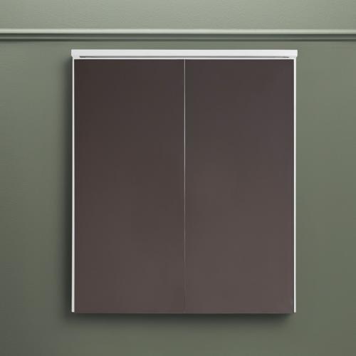 Edge Spegelskåp 600, Vit - Hafa