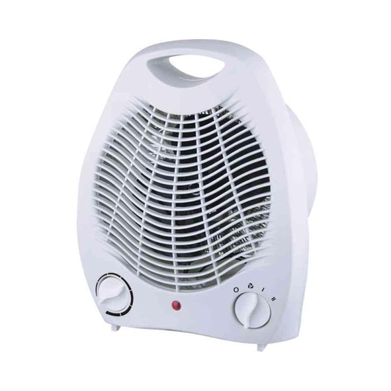Varmeblæser Plast 2000W 230V Hvid Gelia
