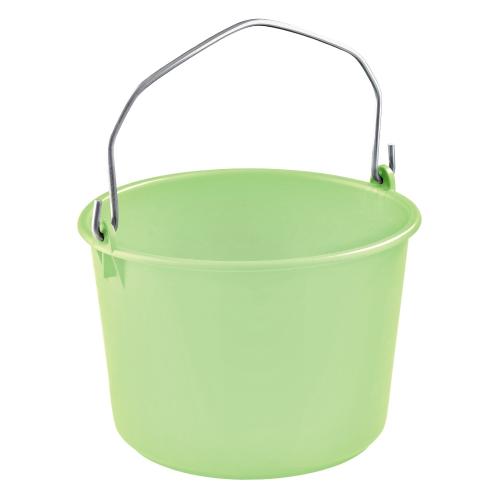 Mortar Bucket Plastic, 17L, Light Green, 10pcs, Nordiska Plast