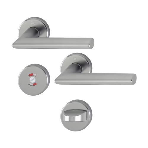 Indvendigt Dørgreb Swedoor Stockholm Med Toiletknop Rustfrit