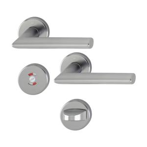 Indvendigt Dørgreb Swedoor Stockholm Med Toiletknop Rustfrit