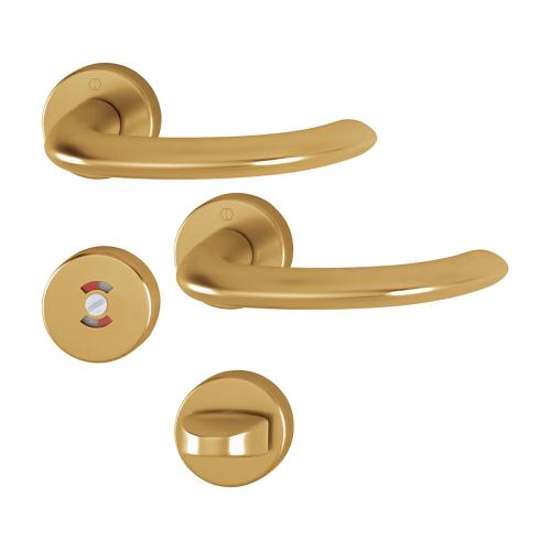 Indvendigt Dørhåndtag Swedoor Marseille Med Toiletknop Bronze