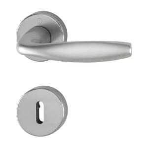 Indvendigt Dørhåndtag Swedoor New York Med Nøgleskilt Rustfrit