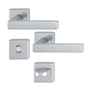 Indvendigt Dørgreb Swedoor Dallas Med Toiletknop Rustfrit