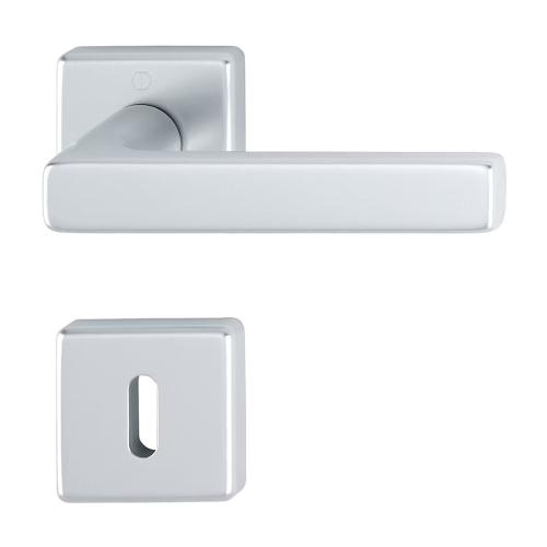 Indvendigt Dørhåndtag Swedoor Dallas Med Nøgleskilt Sølv