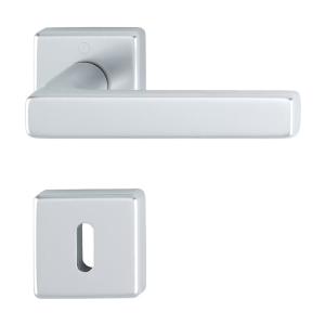 Indvendigt Dørhåndtag Swedoor Dallas Med Nøgleskilt Sølv